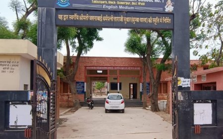 महात्मा गांधी अंग्रेजी  माध्यम विद्यालय तखतगढ़ में प्रवेश प्रक्रिया जारी