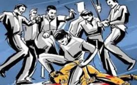 रुपए के लेनदेन के विवाद को लेकर युवक को बेल्ट-डंडों से पीटा