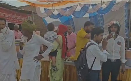 लोक देवता बाबा भर्तृहरि के धाम पर मेले में उमडा श्रद्धा का सैलाब