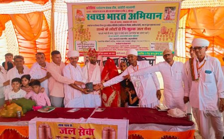 साधु संतों की उपस्थिति में ग्रामीणों ने लिया नशामुक्ति का संकल्प,  कोशिश पर्यावरण सेवक टीम की मुहिम को मेहमानों ने किया प्रोत्साहित