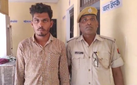 सेनेटरी टाईल्स की दुकानों में चोरी करने वाले को पकडा