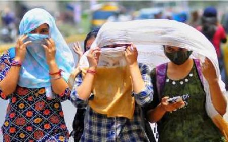 सूर्य उगल रहा है आग लोग हुए परेशान