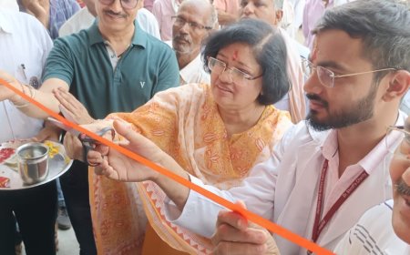 नेत्र चिकित्सा शिविर आयोजित