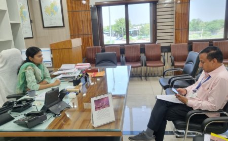 जिला कलक्टर ने ली जल जीवन मिशन की समीक्षा बैठक