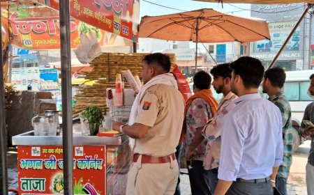 नगर परिषद भिवाड़ी ने प्लास्टिक बैग उपयोग में लेने वालों दुकानदारों पर की कार्रवाही