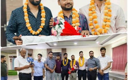 लियो क्लब खैरथल मंडी के अध्यक्ष बनें लियो अमन खंडेलवाल