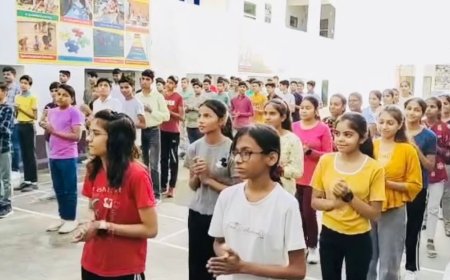 बोहराज ग्लोबल स्कूल में समर कैंप में बच्चों को सिकाई जा रही है नई-नई गतिविधियां