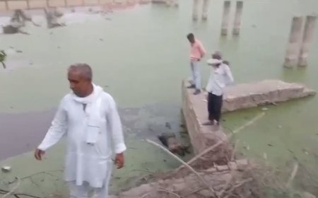 जोहड़ में 7-8 दिन पुराना शव मिलने से क्षेत्र में फैली सनसनी