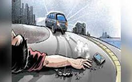 ननिहाल जाने के लिए बस का कर रहा था इंतजार:स्लीपर बस की टक्कर से युवक की मौत