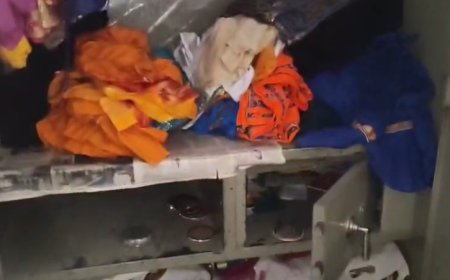 सूने मकान पर चोरों का धावा नकदी जेवरात किए पार