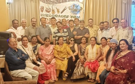 चिट्ठी लिखेंगे जवाब आएगा -संगीतकार राजेश रोशन की 34 मधुर धुनें गाकर 68वां जन्म दिन इल्मस संस्था ने घूमधाम से मनाया