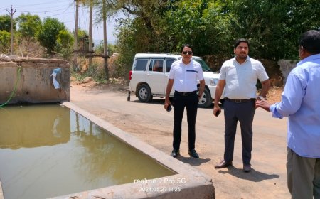 नारायणपुर उपखंड अधिकारी ने गौशालाओं का किया निरीक्षण