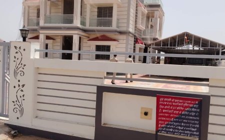 सांचौर में मादक पदार्थों के धंधे में लिप्त दो तस्कर भाइयों की संपत्ति की फ्रीज, करीब डेढ़ करोड़ रुपए की संपत्ति को फ्रीज कर पुलिस ने लगाया बोर्ड