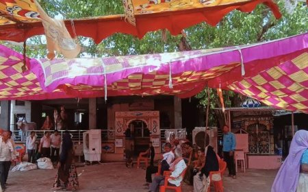 जहाजपुर पालिका प्रशासन ने  राहगीरों के लिए टेंट कूलर पानी व लस्सी का किया इंतजाम