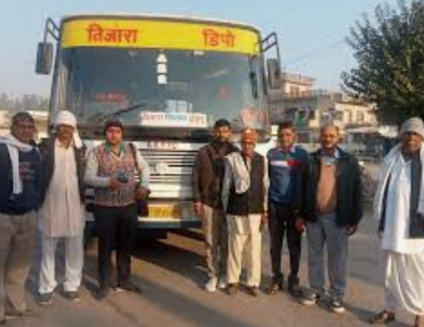 खैरथल - किशनगढ़ बास रूट पर रोडवेज बसों के अभाव से यात्री परेशान