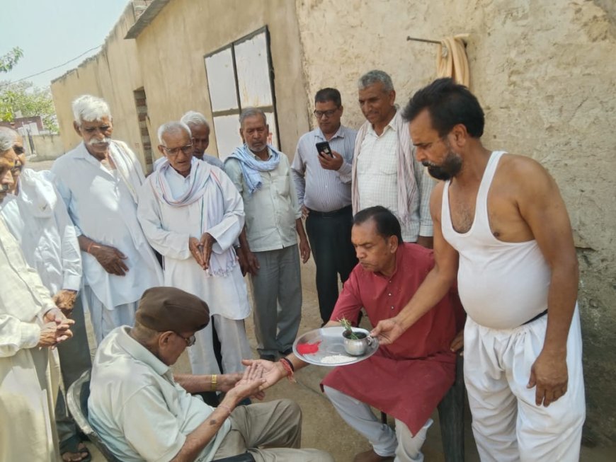 पचलंगी गौशाला में सीताराम मंदिर के निर्माण का लिया संकल्प