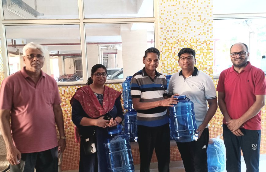 हलमा टीम से मिली प्रेरणा: शालीमार विस्तार टावर 3 के निवासियों ने जल संरक्षण के लिए चलाई मुहीम