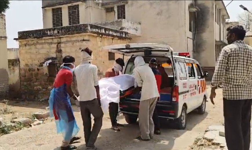 जोहड में मिले मृतक की शिनाख्त पुलिस ने पोस्टमार्टम करा शव परिजनों को सौंपा