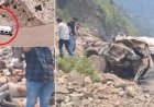 अलकनंदा नदी में गिरी ट्रैवलर गाड़ी:  8 की मौत, 15 घायल