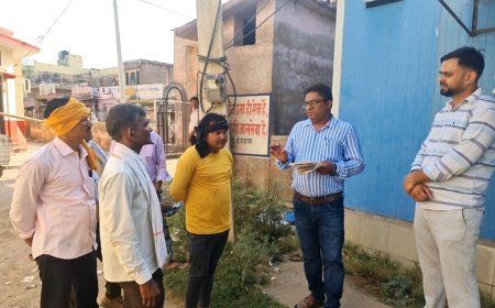 XEN बयाना ने बिजली शिकायत निवारण दल का किया औचक निरीक्षण, कंट्रोल रूम से मिलेगी बिजली व्यवधान की जानकारी