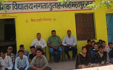 शिक्षा के साथ समाज सेवा के कार्यों के लिए तत्पर रहे विद्यार्थी: डॉ महेशचंद गुर्जर