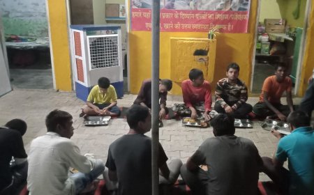 दिव्यांग बालकों को गर्मी से बचाने हेतु भामाशाहों ने भेंट किया कूलर