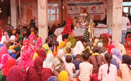 रसगण मे श्रीमद भागवत कथा ज्ञान यज्ञ का आयोजन