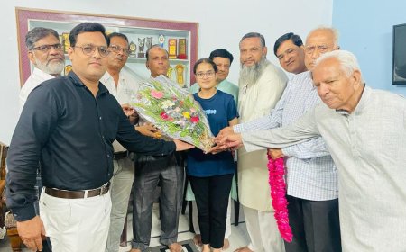 क़ाज़ी वेलफेयर सोसाइटी ने ऑल इंडिया नीट टोपर  का किया सम्मान