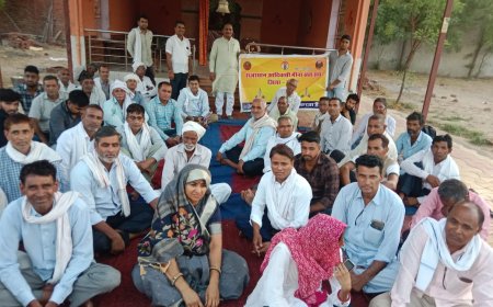 मीना समाज ने वैवाहिक परिवादों का किया निस्तारण