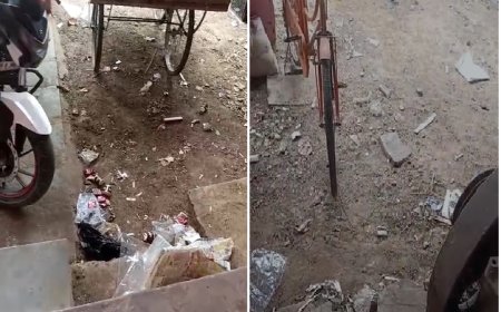 बरामदों में अतिक्रमण करने के साथ कचरा फैलाने से दुकानदार परेशान आए दिन हो रहें हैं झगड़ा फ़साद