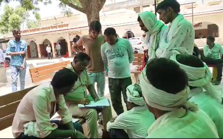 कपास में कीटनाशक छिड़काव करते समय घायल हो गई दर्दनाक मौत:  पुलिस ने पोस्टमार्टम करा शव परिजनों को सौंपा