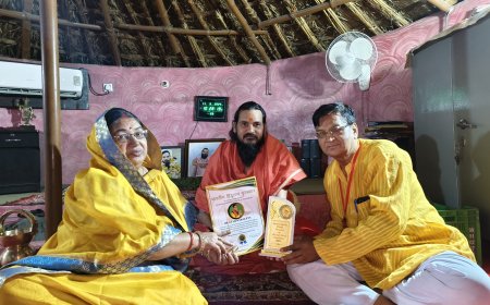 योगी आर्मी के राष्ट्रीय उपाध्यक्ष को मिला भारतीय हिंदू रत्न अवार्ड