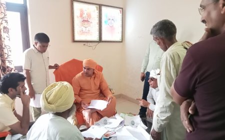 तिजारा विधायक महंत बाबा बालक नाथ योगी ने की जनसुनवाई