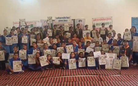 कला कौशल अभिरुचि शिविर प्रतिभा निखारने का उचित माध्यम