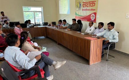 खैरथल तिजारा में दिव्यांगजनों के सशक्तिकरण के लिए शुरू किए गए जिला नवाचार सशक्त