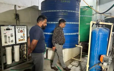 आरओ प्लांट के खिलाफ खाद्य विभाग की कार्रवाई: पानी के टीडीएस की और गुणवत्ता की जांच कर 7 दिन में रिपोर्ट देने के लिए किया पाबंद