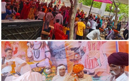 दांतवाद में शुरु हुआ भव्य शिव महापुराण कथा का आयोजन