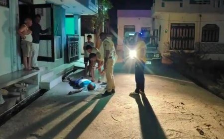 देवली एसबीआई बैक कैशियर जहाजपुर के कृष्णा नगर मे मृत मिला