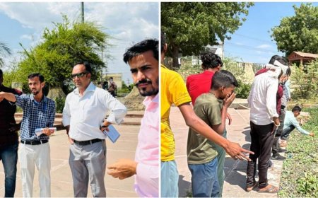 विधायक कोठारी ने पुनः शहर का निरीक्षण कर अधिकारियों को दिए निर्देश