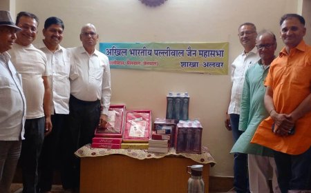 अखिल भारतीय पल्लीवाल जैन समाज द्वारा दिया सामाजिक समरसता का परिचय