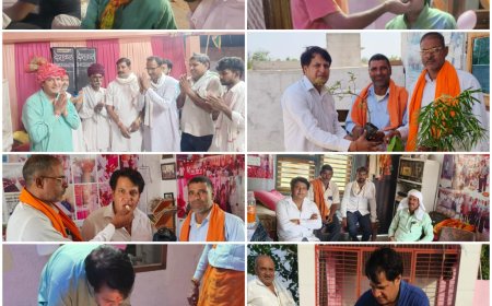 भाजपा युवा नेता डॉक्टर श्यामसुंदर ने जन्मदिन पर किया पौधारोपण