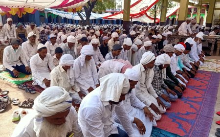 त्याग और बलिदान का पर्व ईद-उल-अजहा मनाया गया