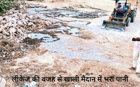 शहर के मंडी बाइपास पर अनाज मंडी व दांतला रास्ता क्षेत्र का मामला : लाखों लीटर व्यर्थ बह रहा पानी, एक पखवाड़े से विभाग बेखबर