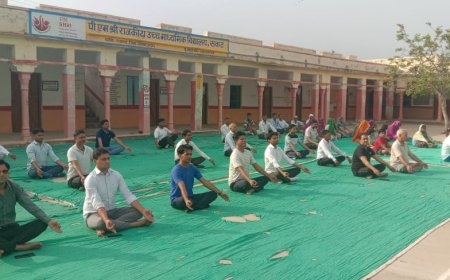 सकट में मनाया अंतर्राष्ट्रीय योग दिवस