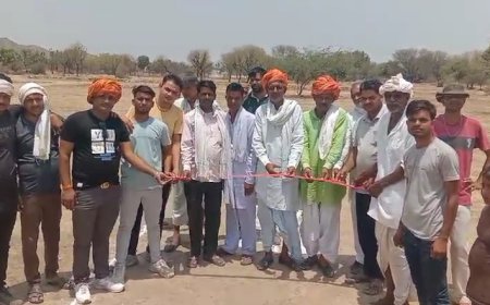 क्रिकेट प्रतियोगिता प्रारंभ