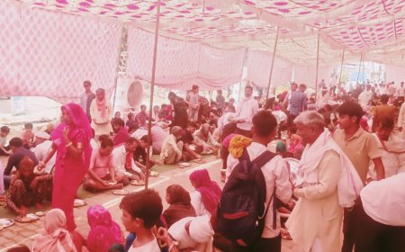 बाबा लाल दास के मेले को लेकर रामगढ़ में 15 वा विशाल भंडारा आयोजित