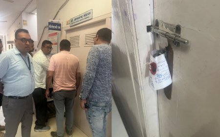 अनाधिकृत व्यक्ति (नर्सिंग स्टॉफ) द्वारा सोनोग्राफी करने पर सोनोग्राफी सेन्टर को किया सीज