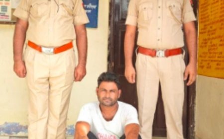 अमित शाह की आमसभा में लोगों की जेबों को साफ करने वाला फरार बदमाश गिरफ्तार