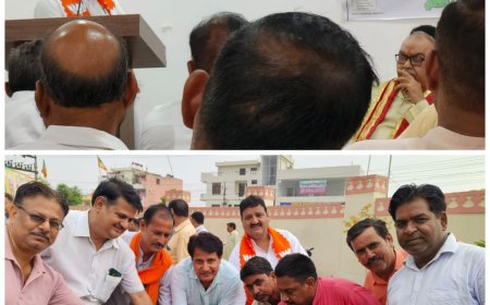 भंडारी जी ने चरवैती - चरवैती के मंत्र का किया पालन