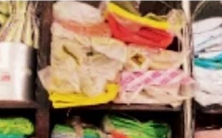 खैरथल में प्रतिबंध के बाद भी खुलेआम बिक रही पालीथिन: जिला प्रशासन नहीं कर रहा कार्यवाही